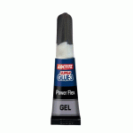 LOT DE 2 - COLLE SUPER GLUE ULTRA GEL - TUBE DE 3 G