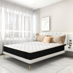 MATELAS 140X190CM MATELAS MEMOIRE DE FORME LUXE MATELAS DE LIT D'ADULTE ET D'ENFANT ÉPAISSEUR 26CM - BOLLI