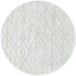 ALLOTAPIS - TAPIS SCANDINAVE ROND SALODA CRÈME Ø 160 - CRÈME