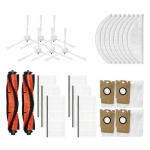 PIÈCES DE RECHANGE POUR ASPIRATEUR ROBOT R1 / LIDSTRO S1, BROSSE LATÉRALE PRINCIPALE, FILTRE HEPA, TAMPON DE VADROUILLE, SAC À POUSSIÈRE