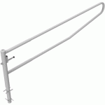 BARRIÈRE ARRONDI PIVOTANTE À BÉTONNER POUR CADENAS-3500MM - SCHAKE
