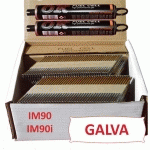 PACK 2200 CLOUS 2.8X75 CRANTEES GALVA POUR PASLODE IM90 / IM90I