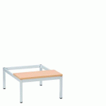 SOCLE BANC 60 CM POUR VESTIAIRES COLOR