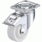 BLICKLE - ROULETTE PIVOTANTE À FREIN Ø 100MM BANDAGE POLYAMIDE PA 6.6 500KG - LH-SPO 100K-1-FI