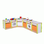 CUISINIÈRE MODULE DE CUISINE LILI - MANUTAN COLLECTIVITÉS