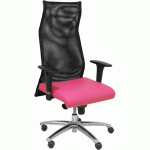 FAUTEUIL DE DIRECTION SAHUCO SIMILICUIR - ROSE - PIQUERAS Y CRESPO
