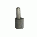 GOND À SOUDER EN ACIER BRUT POUR PORTAIL EN ACIER - 50X8 Ø20 MM TORBEL