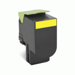 LEXMARK 802SY CARTOUCHE DE TONER 1 PIÈCE(S) ORIGINAL JAUNE - TONER AUTHENTIQUE