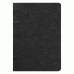 LOT DE 5 - CAHIER PIQUÉ AGE BAG A5 96 PAGES UNI - NOIR