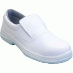 MOCASSIN BLANC SOUPLE À EMBOUT D’ACIER TAILLE 40 - SINGER SAFETY