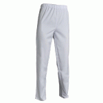 PANTALON HOSPITALIER MIXTE BLANC, TAILLE 48/50