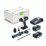 PERCEUSE-VISSEUSE 18V - TDC 18/4 5,0/4,0 I-PLUS QUADRIVE FESTOOL