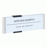 PLAQUE MURALE 5,8 X 15,5 CM INFO SIGN DURABLE