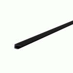 PROFILS ALUMINIUM POUR PANNEAU COMPOSITE ALUMINIUM-FINITION EN U - NOIR NORDLINGER