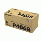 SAMSUNG CLT P406B, PACK 2 TONERS NOIRS POUR IMPRIMANTE LASER - SAMSUNG