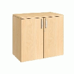 ARMOIRE BASSE PORTES BATTANTES EXCELLENS / ARKO H 73 X L 80 CM HÊTRE