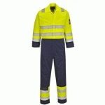 COMBINAISON MODAFLAME LONGUE MV28 XXL BLEU/JAUNE - PORTWEST