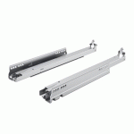 COULISSE À BILLES - 10 KG - SORTIE TOTALE - 270 MM - ACTRO 5D HETTICH