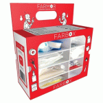 KIT BOÎTE DE SECOURS ET PREMIERS SOINS UNIVERSELLE - 10 / 20 PERSONNES FARMOR