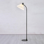 MARKSLÖJD LAMPE SUR PIED TEXTILE MIRA, NOIR
