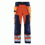 PANTALON ARTISAN HAUTE VISIBILITÉ TAILLE 44C - BLAKLADER