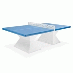 TABLE DE TENNIS DE TABLE - RESITECH HD60 ALLWEATHER COINS ARRONDIS