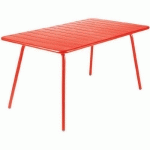 TABLE 143X80 LUXEMBOURG CAPUCINE