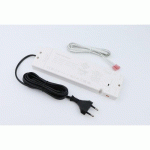 TRANSFORMATEUR POUR BANDES LED 24V - SANS RADIO - AVEC RALLONGE 2M SYNERCIA