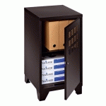 CAISSON COLOR HAUTEUR DE BUREAU 74 CM NOIR