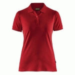 POLO FEMME ROUGE TAILLE XS - BLAKLADER