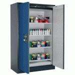 ARMOIRE SÉCURITÉ Q-PEGASUS-90 Q90.195.120.WDAC GRIS/BLEU - ASECOS