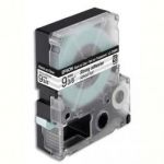 EPSON CASSETTE POUR LW-300/400/900P - LC3TBW9 ADHÉSIF FORT NOIR SUR TRANSPARENT 9/9 C53S624405