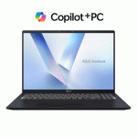 PC PORTABLE ASUS VIVOBOOK 16 X1607QA-DRFMB084W 16'' LED 60 HZ COPILOT+PC QUALCOMM 16 GO RAM 512 GO SSD BLEU