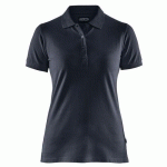 POLO FEMME MARINE FONCÉ TAILLE L - BLAKLADER