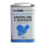 SAVON GEL ROUGE MECANICIEN A MICROBILLES 4.5L