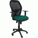 CHAISE JORQUERA ACCOUDOIRS RÉGLABLES NOIR/VERT BOUTEILLE - PIQUERAS Y CRESPO