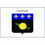 DRAPEAU GUADELOUPE : DIMENSIONS - 100 X 150 CM