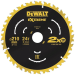 DEWALT - DT20432-QZ LAME DE SCIE CIRCULAIRE 210 X 30 X 2.4 MM NOMBRE DE DENTS: 24 1 PC(S)