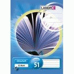 LOT DE 12 - CAHIER OCTAVE FORMAT A6, LIGNÉ, 70 G/M2, 64 PAGES