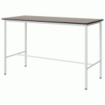 MANGE-DEB. MALIBU 180X80 4P STRAT CHÊNE 1146/NOIR BLC 9016 - MANUTAN EXPERT