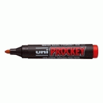 MARQUEUR PERMANENT UNI BALL PROCKEY POINTE OGIVE DE 1,8 À 2,2 MM ROUGE