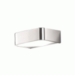 PUJOL ILUMINACIÓN APPLIQUE DE SALLE DE BAIN ARCOS LED, 15 CM CHROMÉ