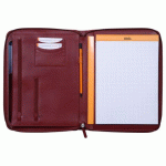 RHODIARAMA GRAND CONFÉRENCIER POUR BLOC OU CARNET FORMAT A4 - LIE DE VIN
