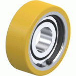 BLICKLE - GALET GUIDE Ø 70MM BANDAGE POLYURÉTHANE PU 200KG - FSTH 70X25/25-15K