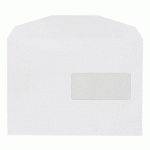 ENVELOPPE POUR MISE SOUS PLI AUTOMATIQUE 162 X 229 MM LA COURONNE 80 G AVEC FENÊTRE 45 X 100 MM BLANCHE - BOÎTE DE 1000