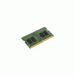 KINGSTON - DDR4 - MODULE - 8 GO - SO DIMM 260 BROCHES - 3200 MHZ / PC4-25600 - MÉMOIRE SANS TAMPON