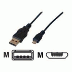 MCL SAMAR - CÂBLE USB - USB POUR MICRO-USB DE TYPE B - 2 M