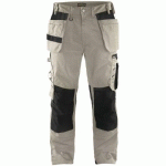 PANTALON DE TRAVAIL ARTISAN BEIGE/NOIR TAILLE 52C - BLAKLADER