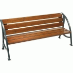 BANC FLAMME 180 CM RAD