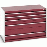 BOTT 1 ARMOIRE À TIROIRS SL-1379-5.2 AVEC 5 TIROIRS POUR CHARGE LOURDE - BOTT